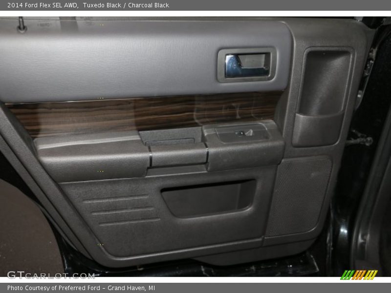 Tuxedo Black / Charcoal Black 2014 Ford Flex SEL AWD