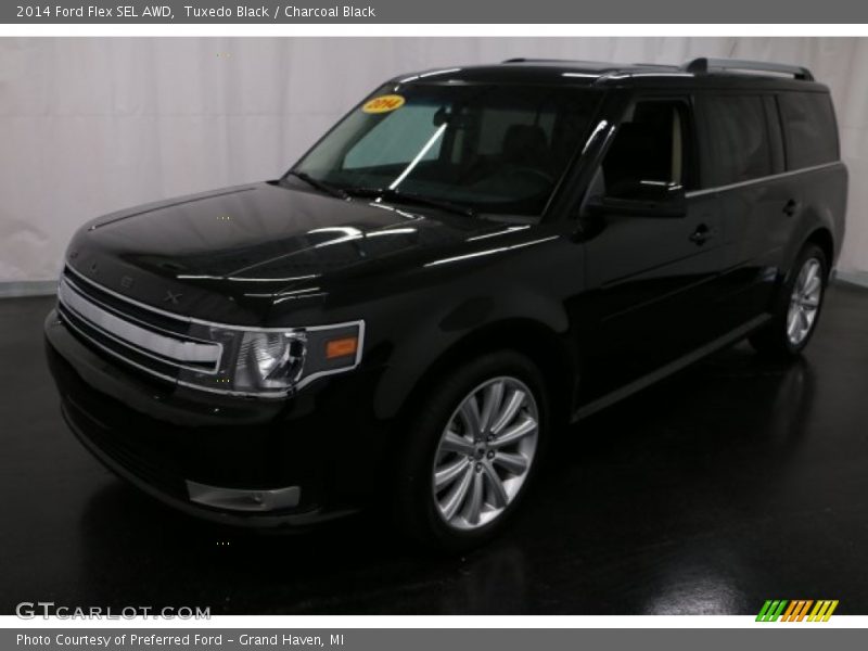 Tuxedo Black / Charcoal Black 2014 Ford Flex SEL AWD