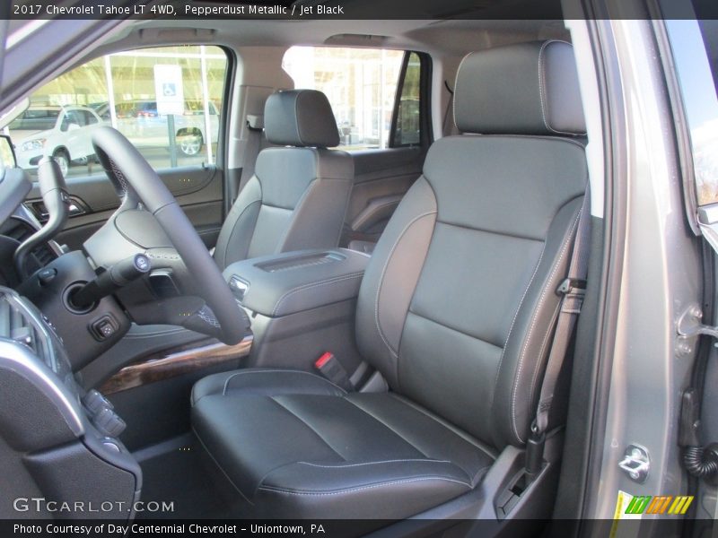 Pepperdust Metallic / Jet Black 2017 Chevrolet Tahoe LT 4WD