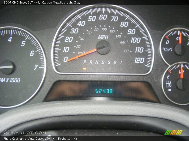 Carbon Metallic / Light Gray 2006 GMC Envoy SLT 4x4