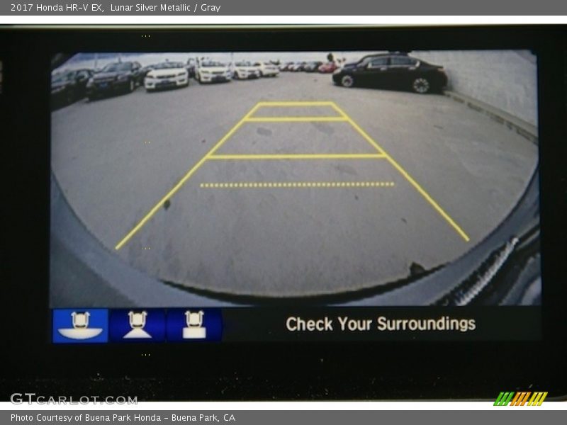 Lunar Silver Metallic / Gray 2017 Honda HR-V EX