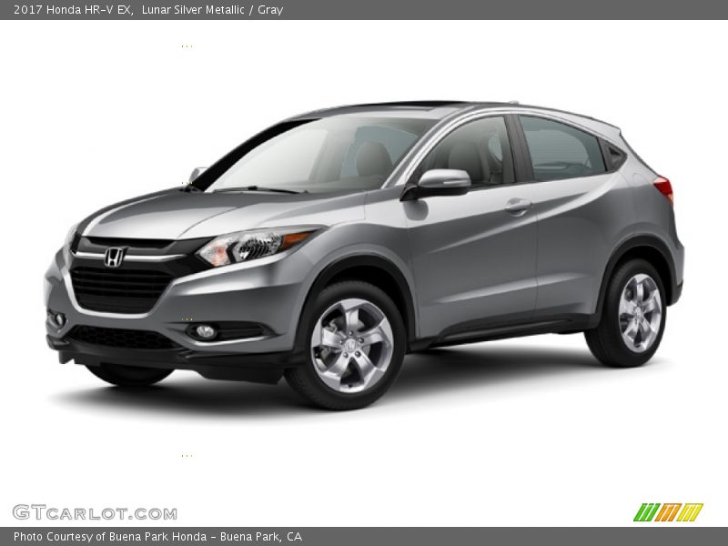 Lunar Silver Metallic / Gray 2017 Honda HR-V EX