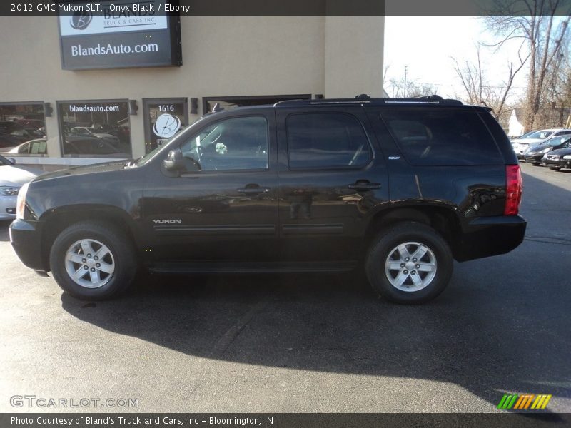 Onyx Black / Ebony 2012 GMC Yukon SLT