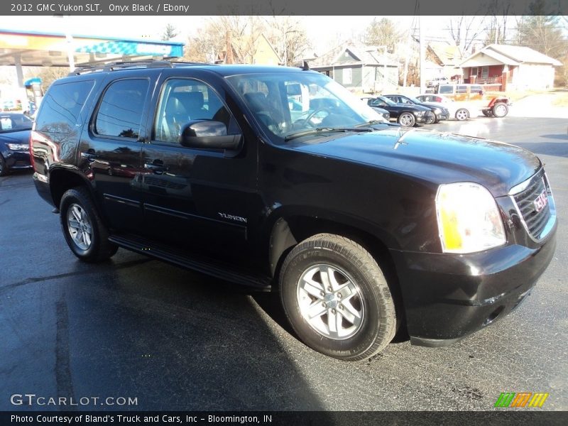 Onyx Black / Ebony 2012 GMC Yukon SLT