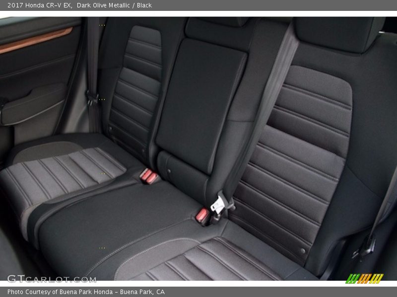 Dark Olive Metallic / Black 2017 Honda CR-V EX
