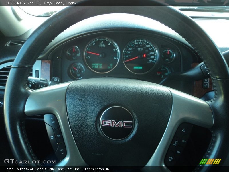 Onyx Black / Ebony 2012 GMC Yukon SLT