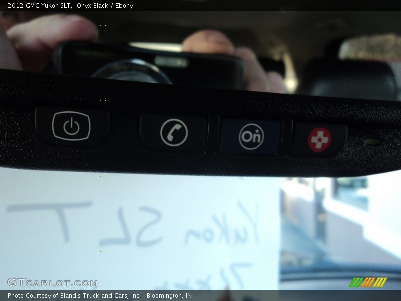 Onyx Black / Ebony 2012 GMC Yukon SLT