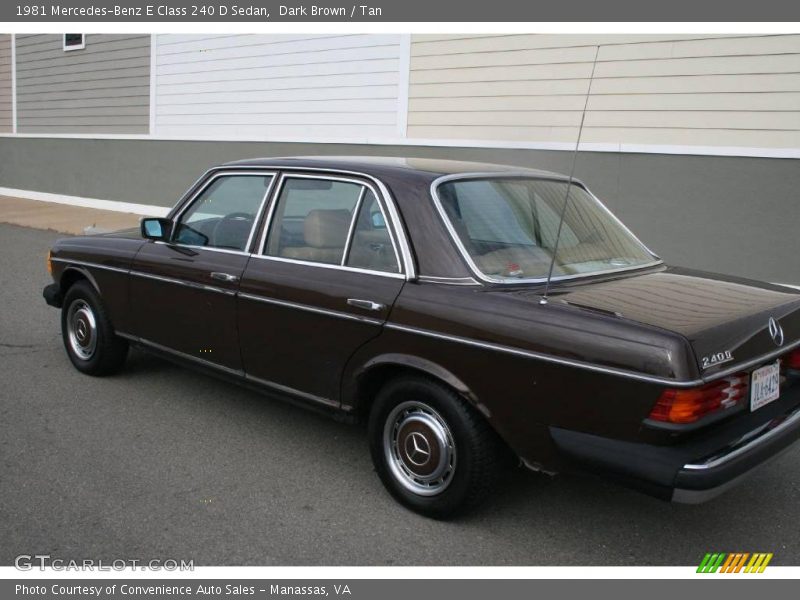 Dark Brown / Tan 1981 Mercedes-Benz E Class 240 D Sedan
