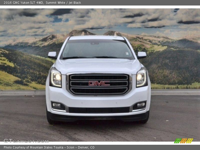 Summit White / Jet Black 2016 GMC Yukon SLT 4WD