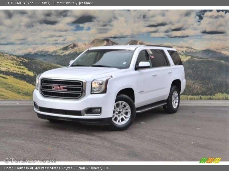 Summit White / Jet Black 2016 GMC Yukon SLT 4WD