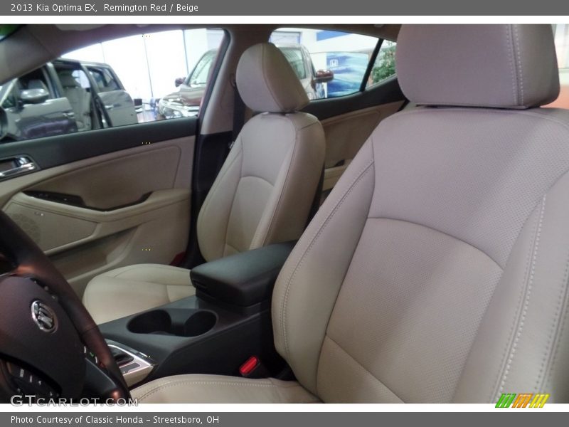 Remington Red / Beige 2013 Kia Optima EX
