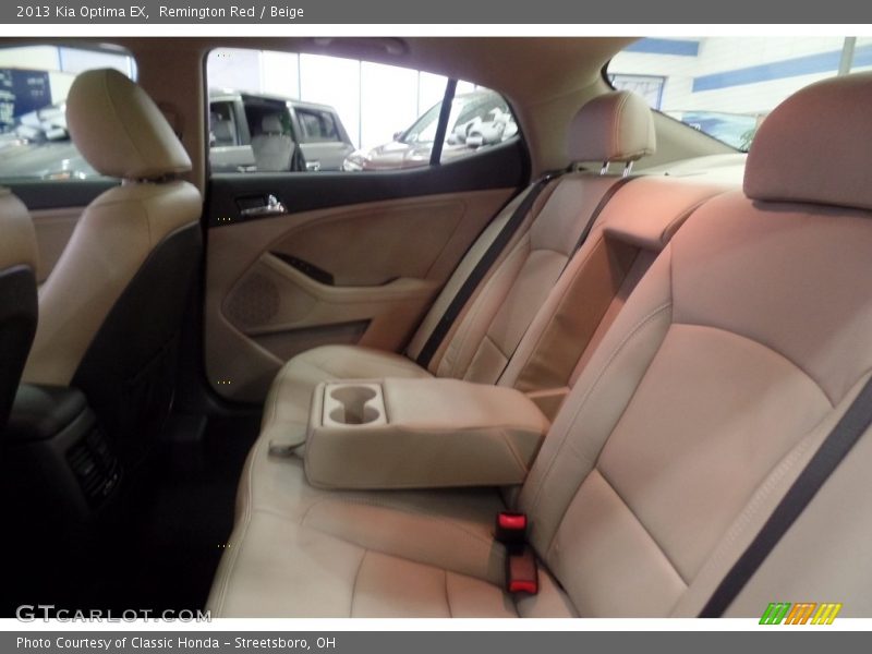 Remington Red / Beige 2013 Kia Optima EX