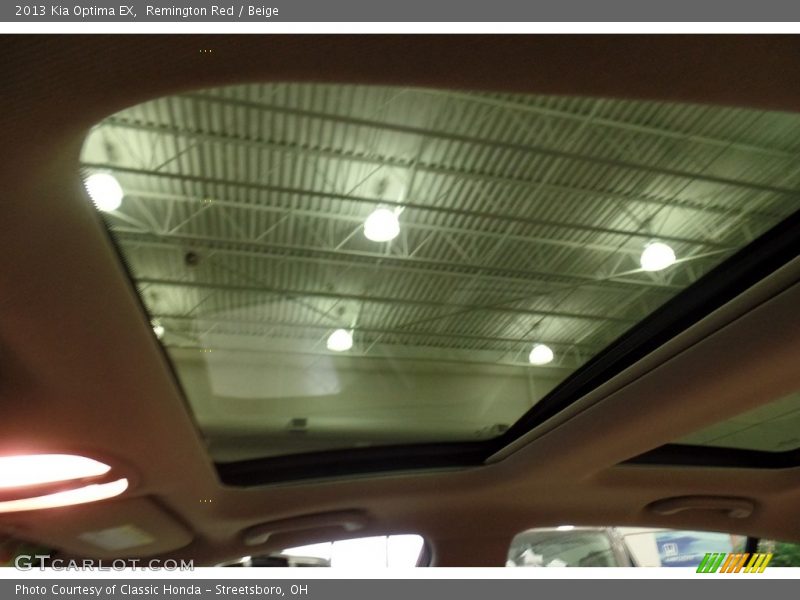 Remington Red / Beige 2013 Kia Optima EX