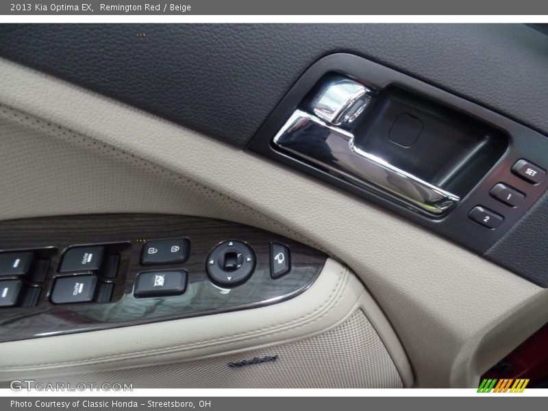 Remington Red / Beige 2013 Kia Optima EX