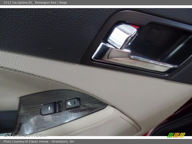 Remington Red / Beige 2013 Kia Optima EX