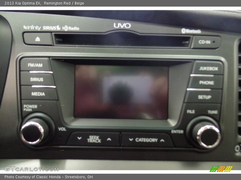 Remington Red / Beige 2013 Kia Optima EX