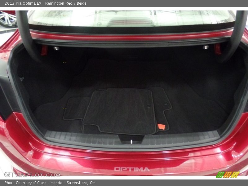 Remington Red / Beige 2013 Kia Optima EX