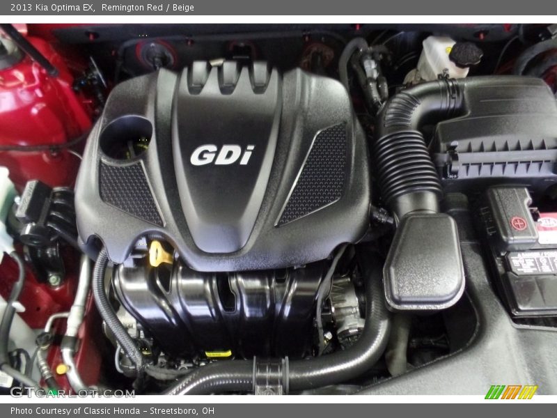 Remington Red / Beige 2013 Kia Optima EX