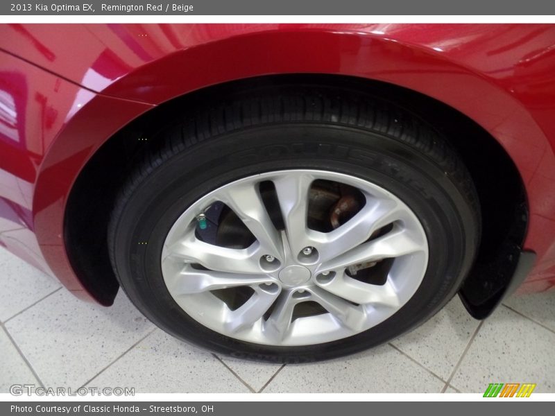 Remington Red / Beige 2013 Kia Optima EX