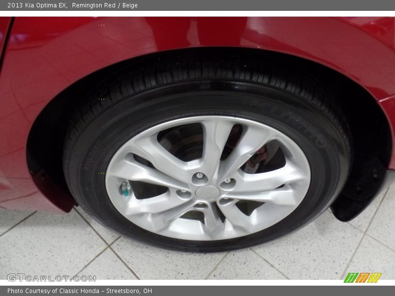 Remington Red / Beige 2013 Kia Optima EX