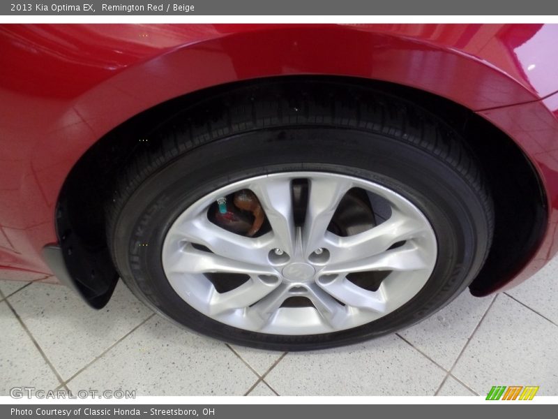 Remington Red / Beige 2013 Kia Optima EX