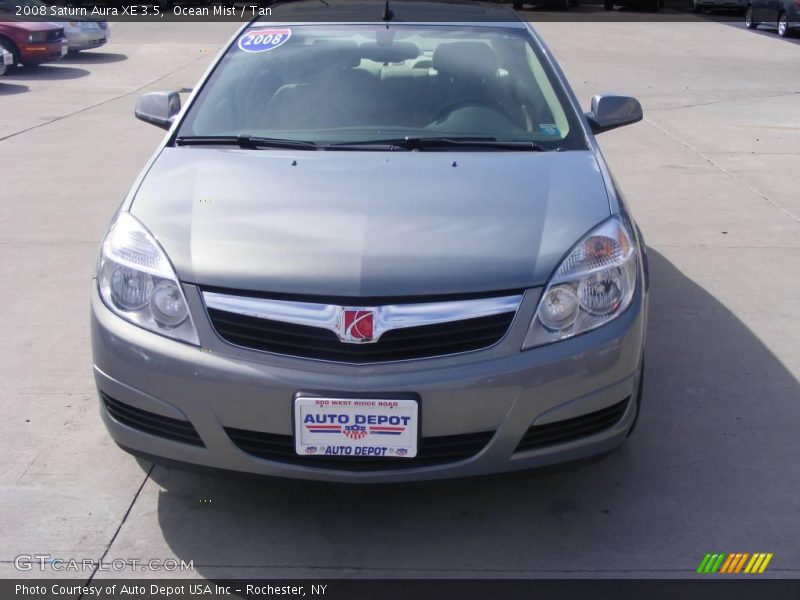 Ocean Mist / Tan 2008 Saturn Aura XE 3.5