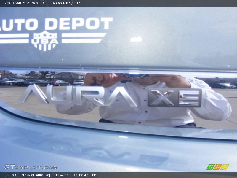 Ocean Mist / Tan 2008 Saturn Aura XE 3.5