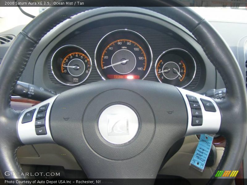 Ocean Mist / Tan 2008 Saturn Aura XE 3.5