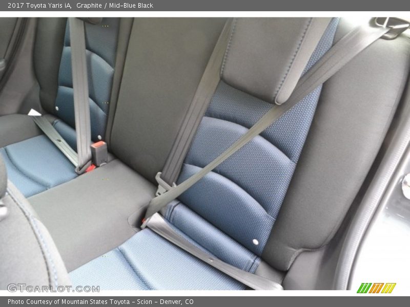 Graphite / Mid-Blue Black 2017 Toyota Yaris iA
