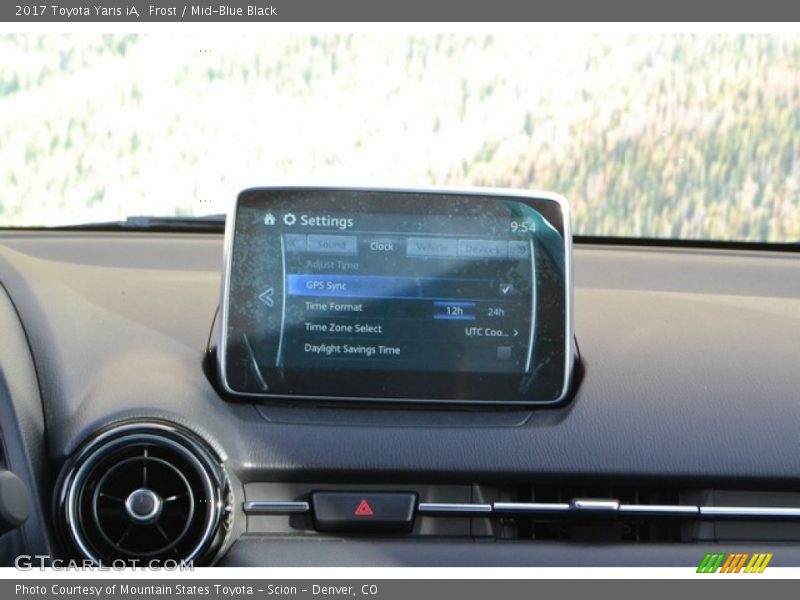 Frost / Mid-Blue Black 2017 Toyota Yaris iA