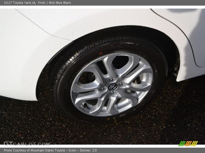 Frost / Mid-Blue Black 2017 Toyota Yaris iA