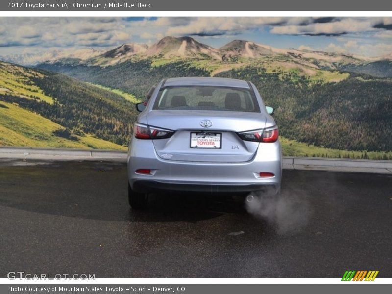 Chromium / Mid-Blue Black 2017 Toyota Yaris iA