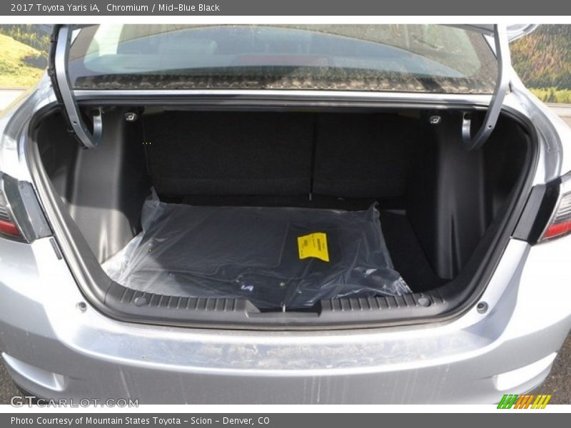 Chromium / Mid-Blue Black 2017 Toyota Yaris iA