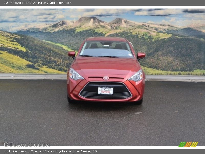 Pulse / Mid-Blue Black 2017 Toyota Yaris iA