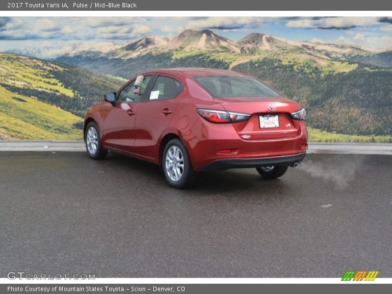 Pulse / Mid-Blue Black 2017 Toyota Yaris iA