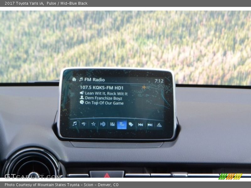 Pulse / Mid-Blue Black 2017 Toyota Yaris iA