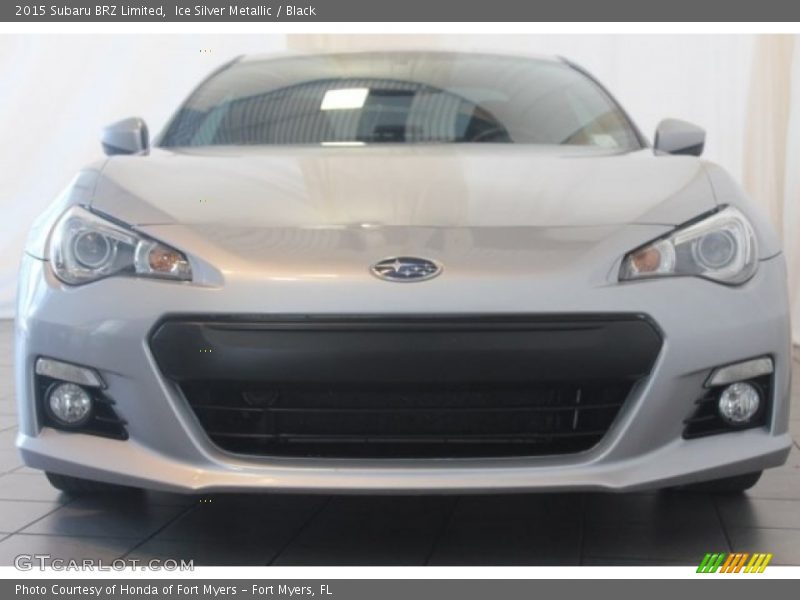 Ice Silver Metallic / Black 2015 Subaru BRZ Limited