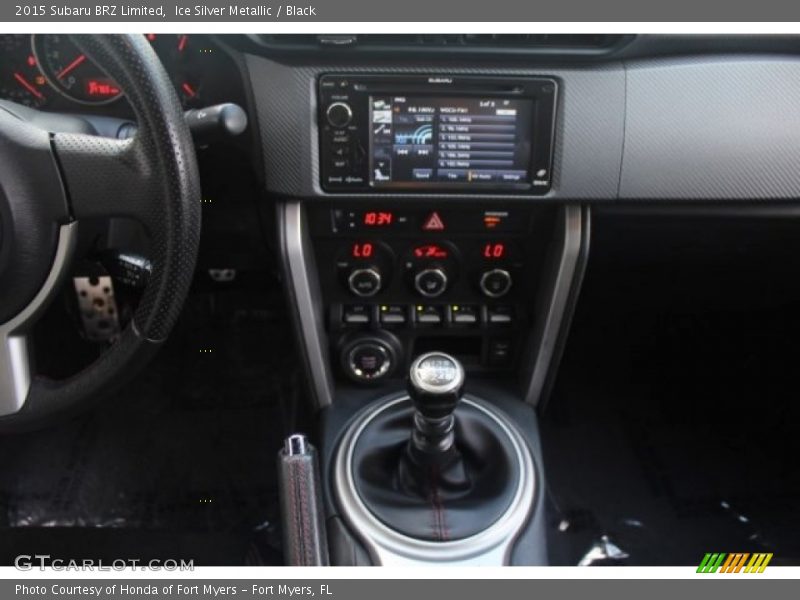 Ice Silver Metallic / Black 2015 Subaru BRZ Limited