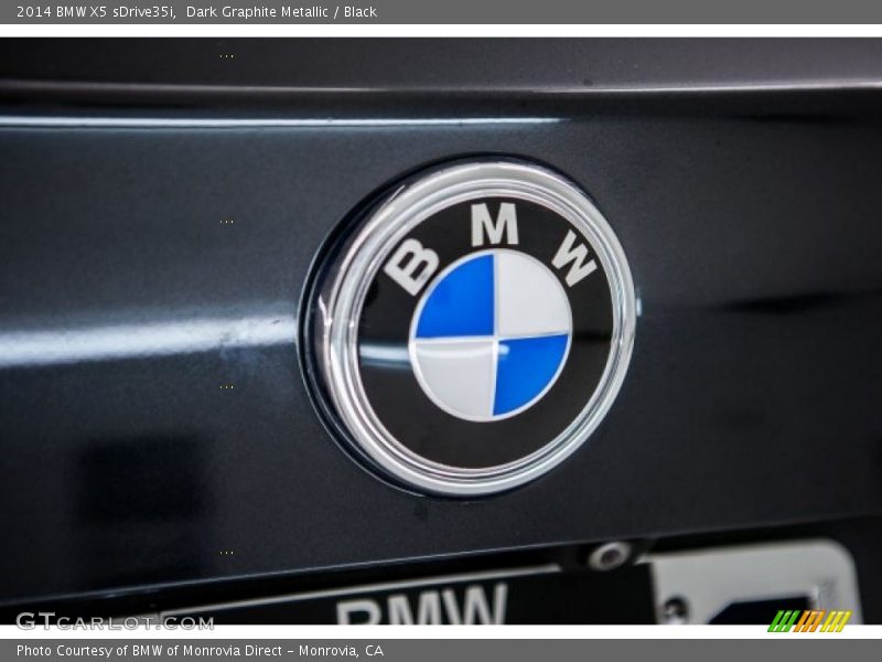 Dark Graphite Metallic / Black 2014 BMW X5 sDrive35i