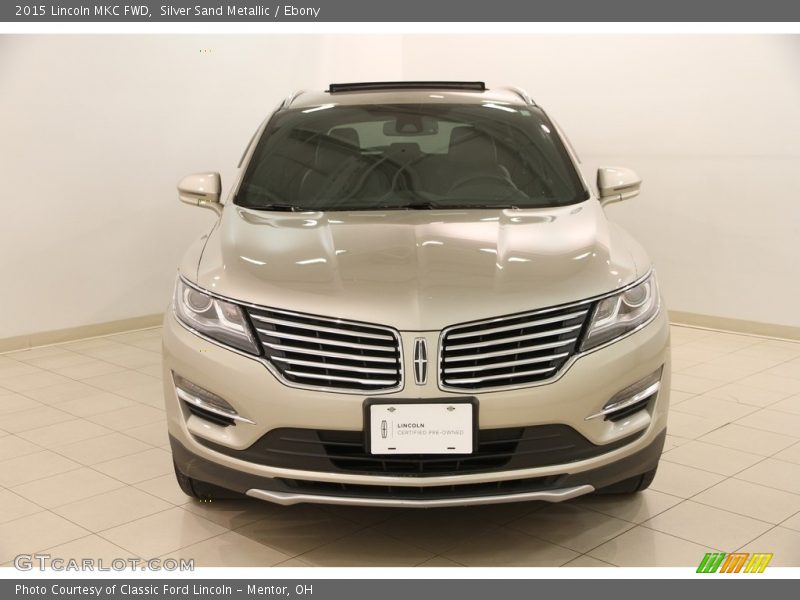 Silver Sand Metallic / Ebony 2015 Lincoln MKC FWD
