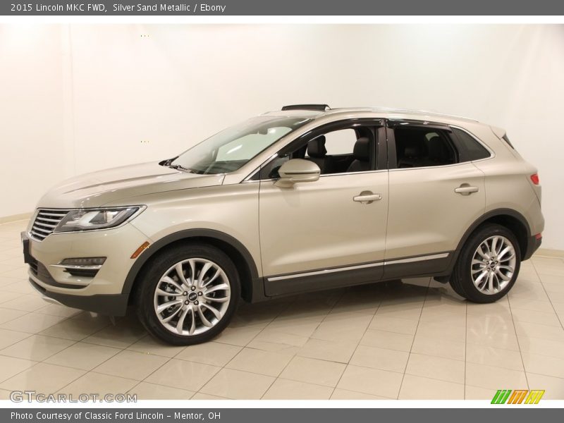 Silver Sand Metallic / Ebony 2015 Lincoln MKC FWD