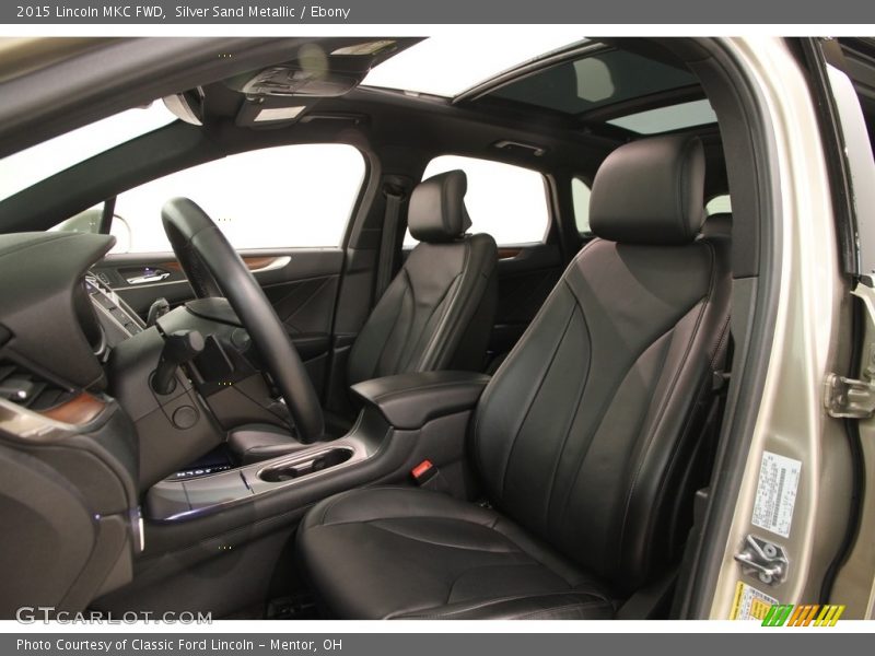 Silver Sand Metallic / Ebony 2015 Lincoln MKC FWD