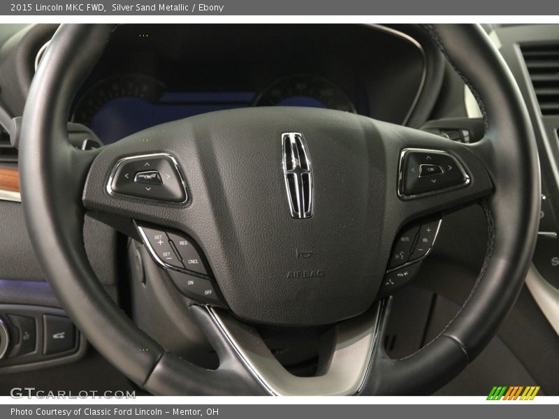 Silver Sand Metallic / Ebony 2015 Lincoln MKC FWD