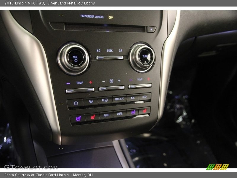 Silver Sand Metallic / Ebony 2015 Lincoln MKC FWD