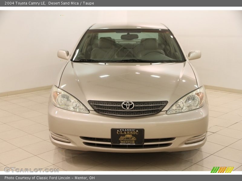Desert Sand Mica / Taupe 2004 Toyota Camry LE