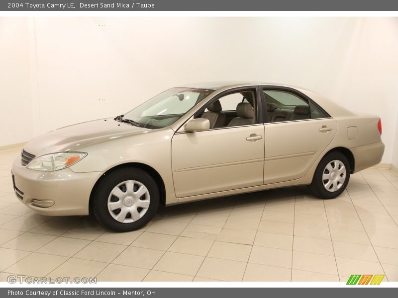Desert Sand Mica / Taupe 2004 Toyota Camry LE