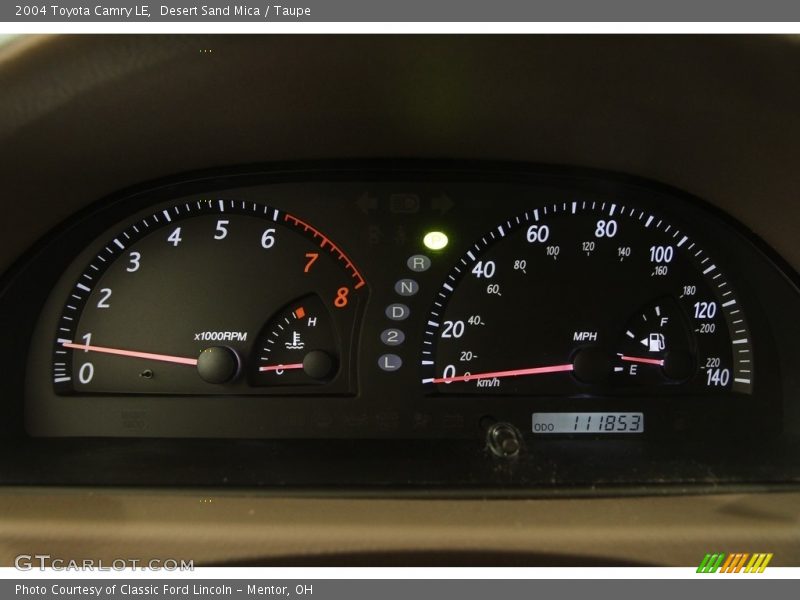 Desert Sand Mica / Taupe 2004 Toyota Camry LE