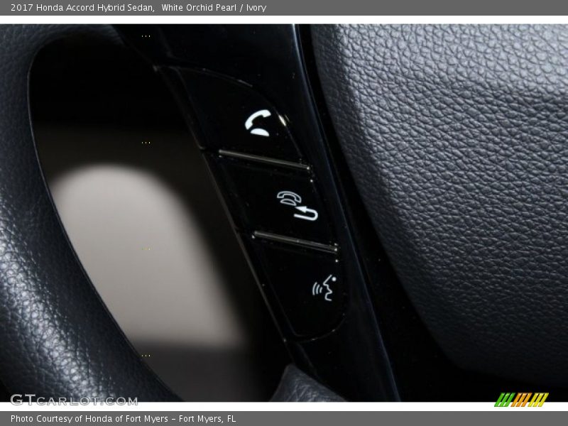 White Orchid Pearl / Ivory 2017 Honda Accord Hybrid Sedan
