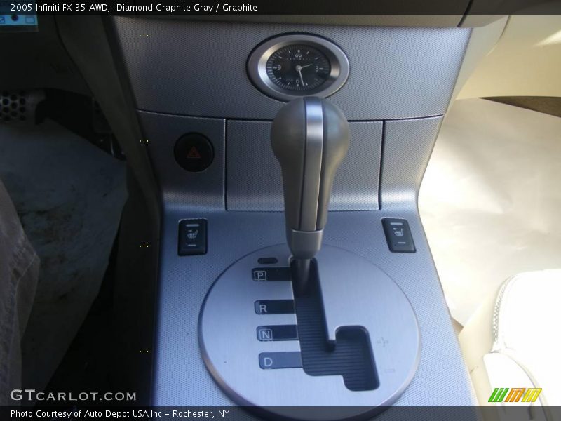 Diamond Graphite Gray / Graphite 2005 Infiniti FX 35 AWD