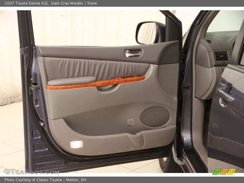 Slate Gray Metallic / Stone 2007 Toyota Sienna XLE